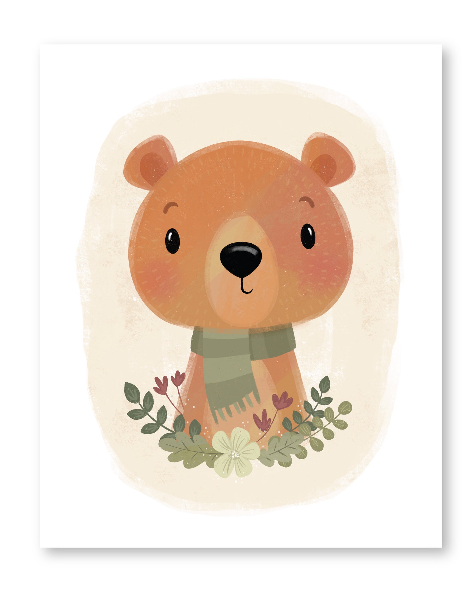 Nursery Wall Art, Unique Nursery Decor, Be Wild and Free, Woodland Wall ...