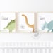Set of 3 Dinosaur Prints Nursery Wall Art Kids Room Decor | Etsy