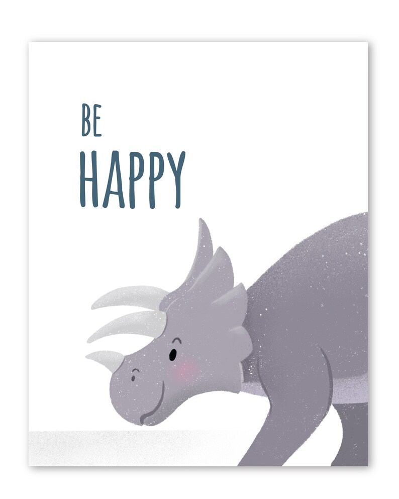 Unique nursery decor Set of 6 Dinosaur nursery prints Etsy