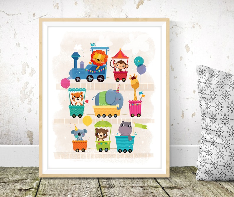 Nursery wall art Nursery print Nursery decor Baby shower Etsy