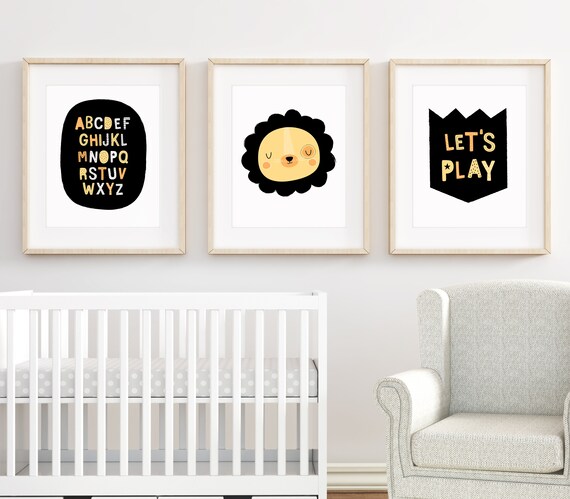 scandinavian nursery decor