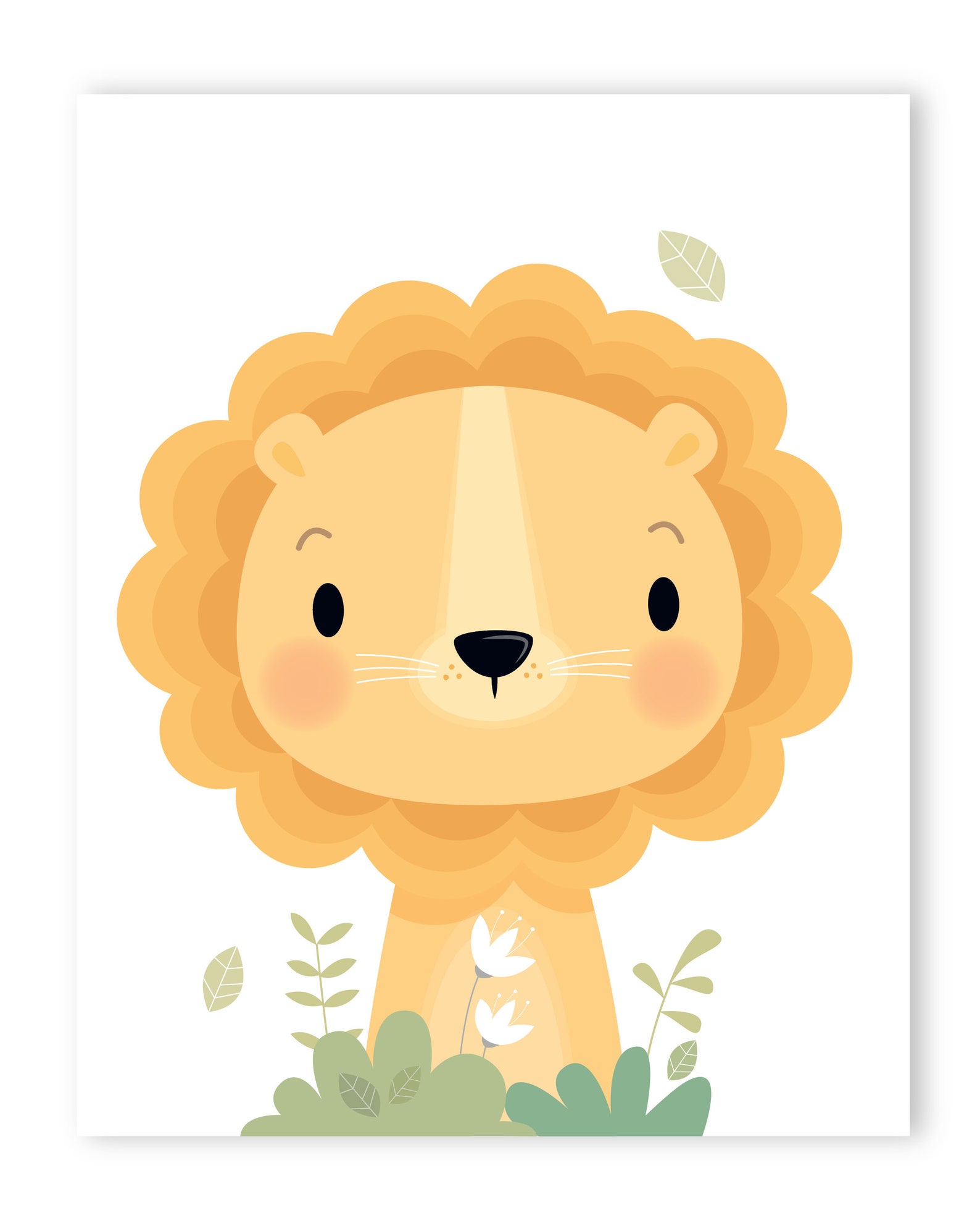 Lion Nursery Wall Art Nursery Decor Baby Nursery Print Be Etsy