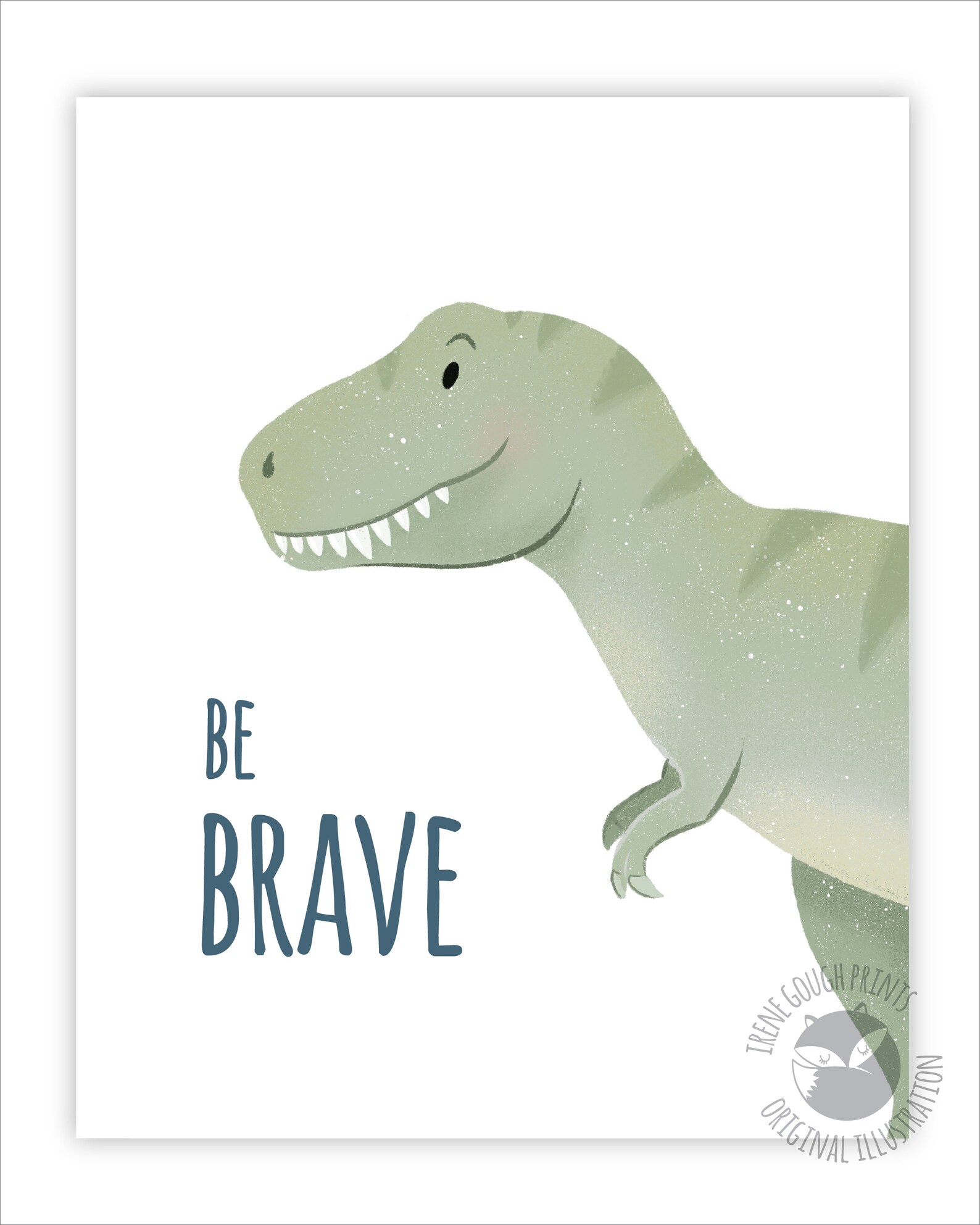 Set of 6 Dinosaur Nursery Prints, Nursery Wall Art, Dinosaur Decor ...