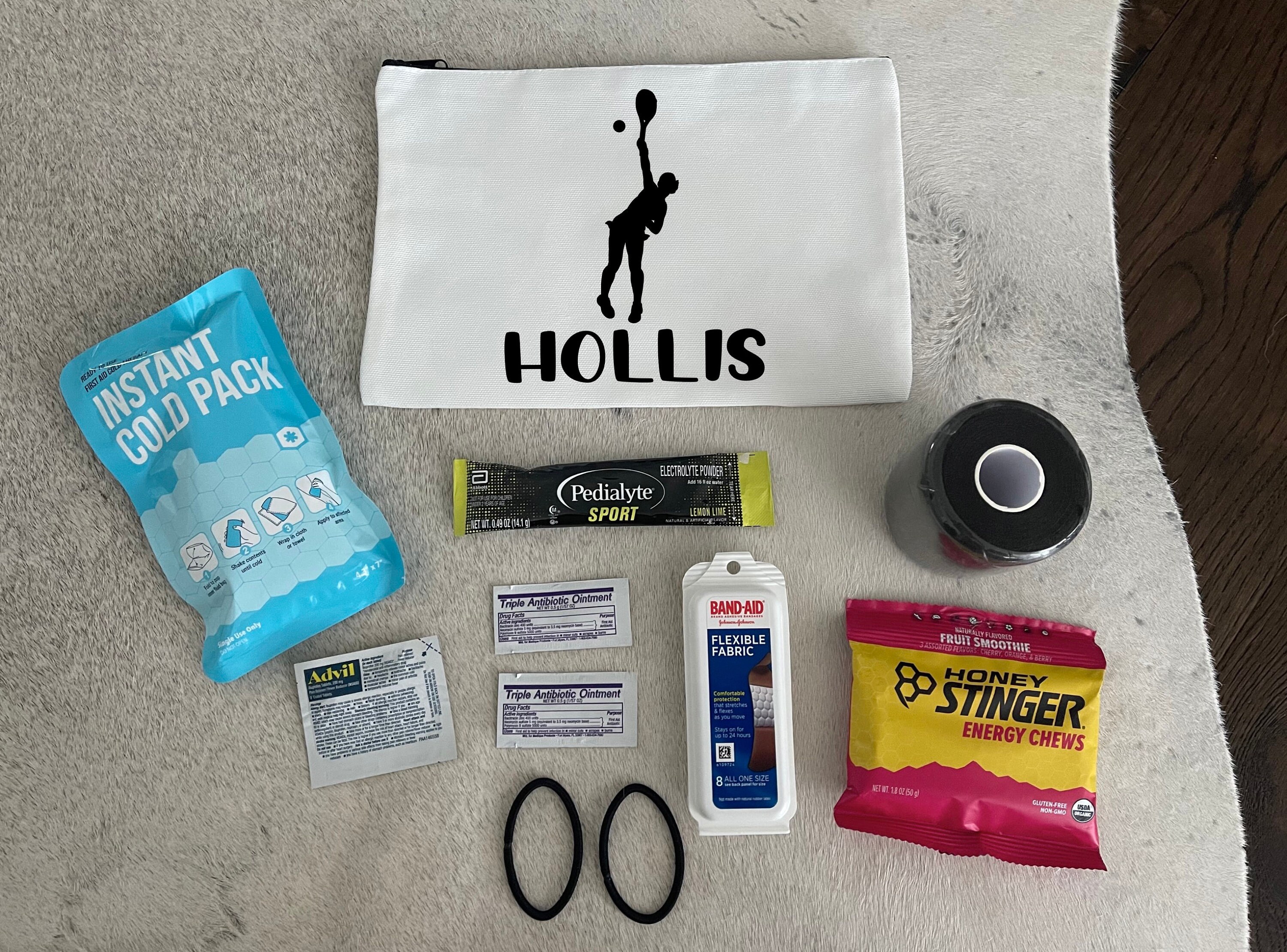 TENNIS Survival Kit / Custom Sports Kit / Kits for Athletes /