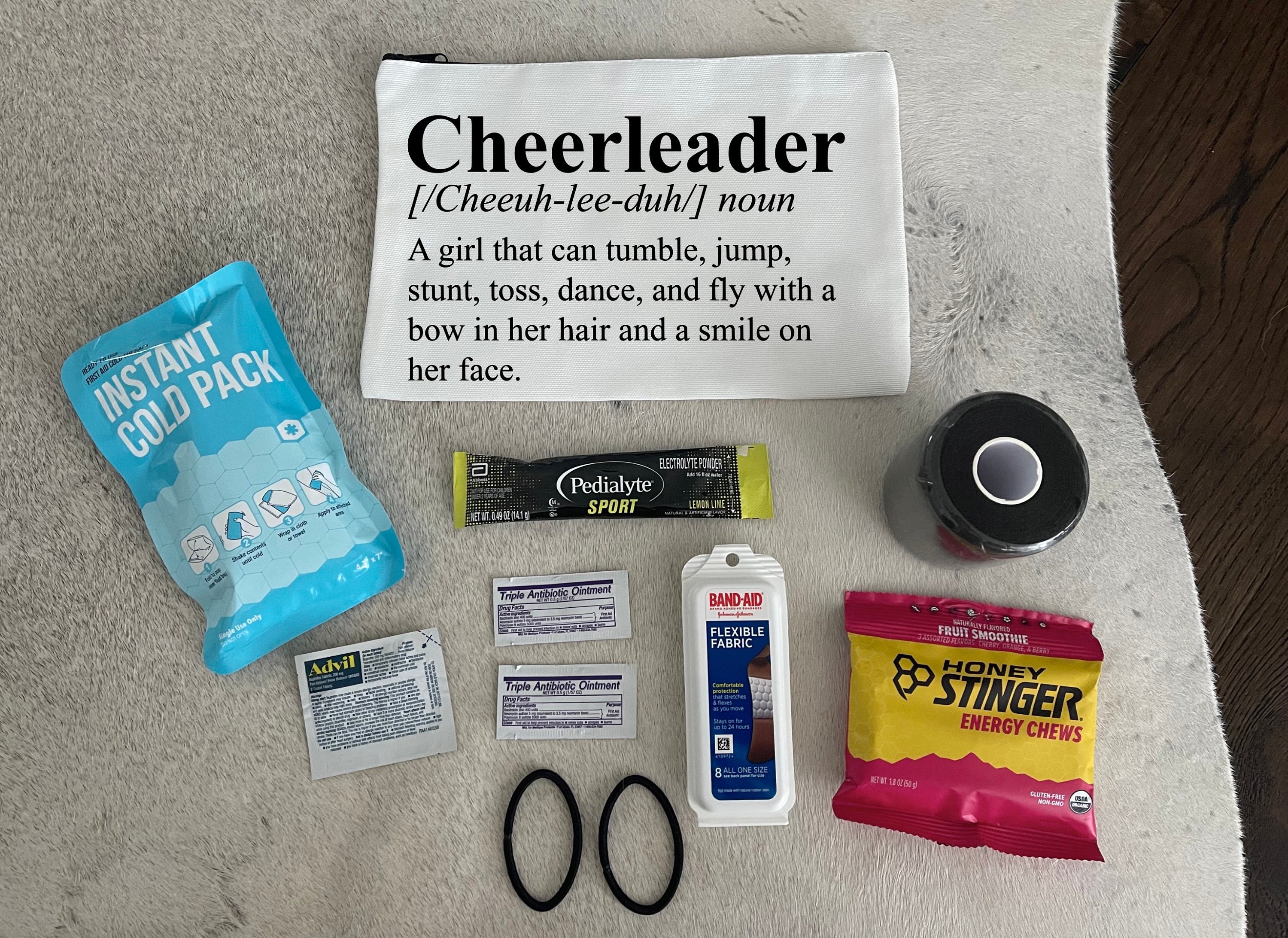 CHEER Survival Kit / Custom Sports Kit / Kits for Athletes /