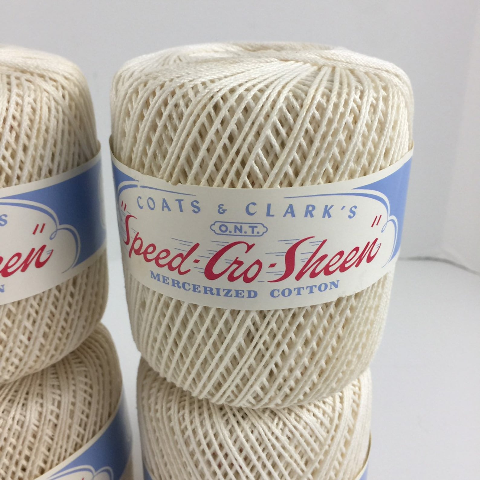 VTG Coats and Clark's Speed-Cro-Sheen Mercerized Cotton | Etsy