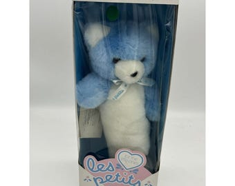 Vintage 1987 24K Polar Puff Special Effects Archie 4141 Teddy Bear