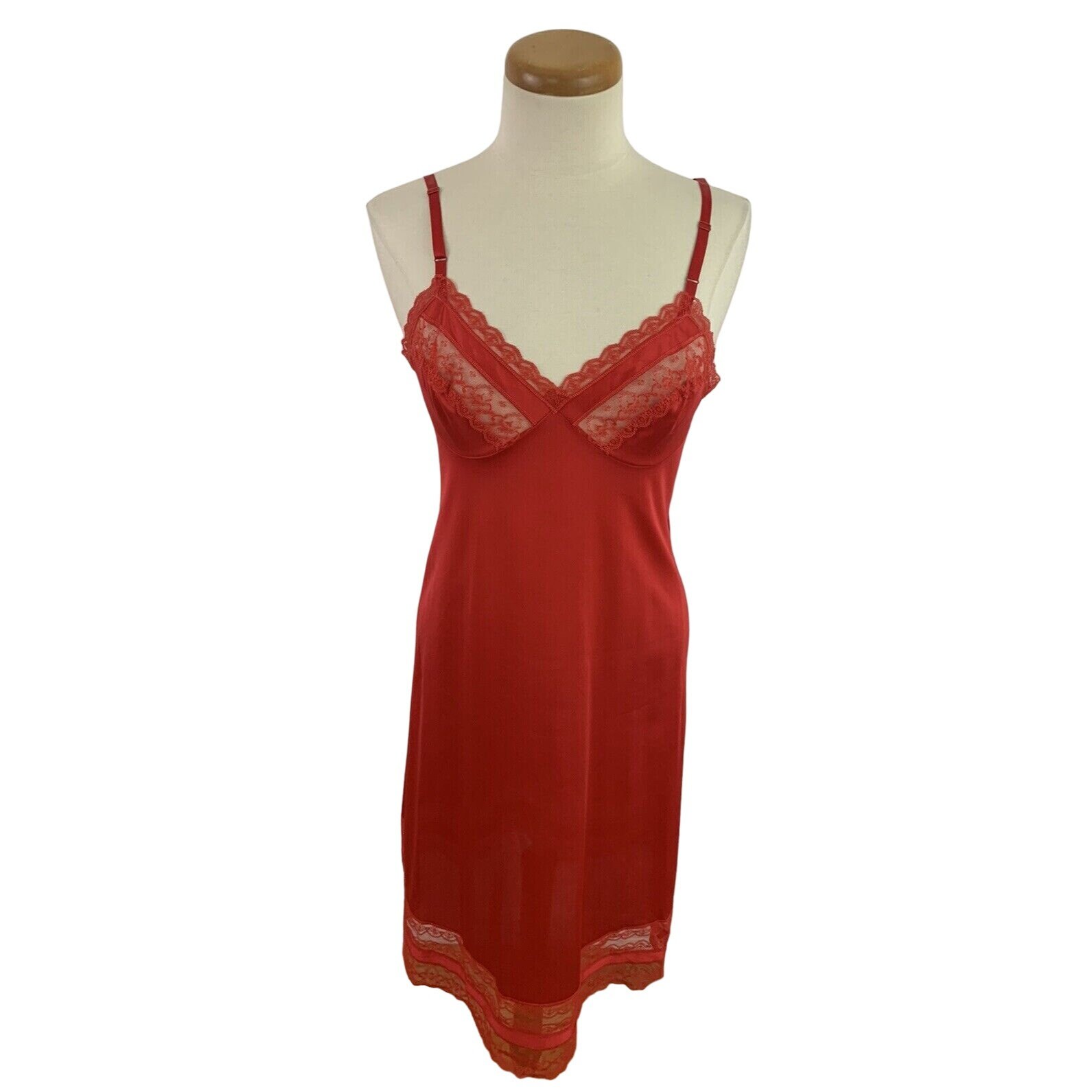 Red Full Slips for Women - Etsy