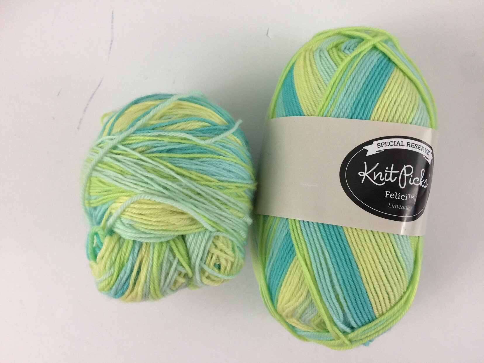 Knit Picks Felici Fingerling Sock Yarn Merino Wool Limeade Etsy