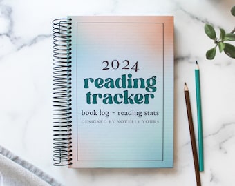 2024 Reading Tracker · book log · bibliophile notebook · reader stats journal