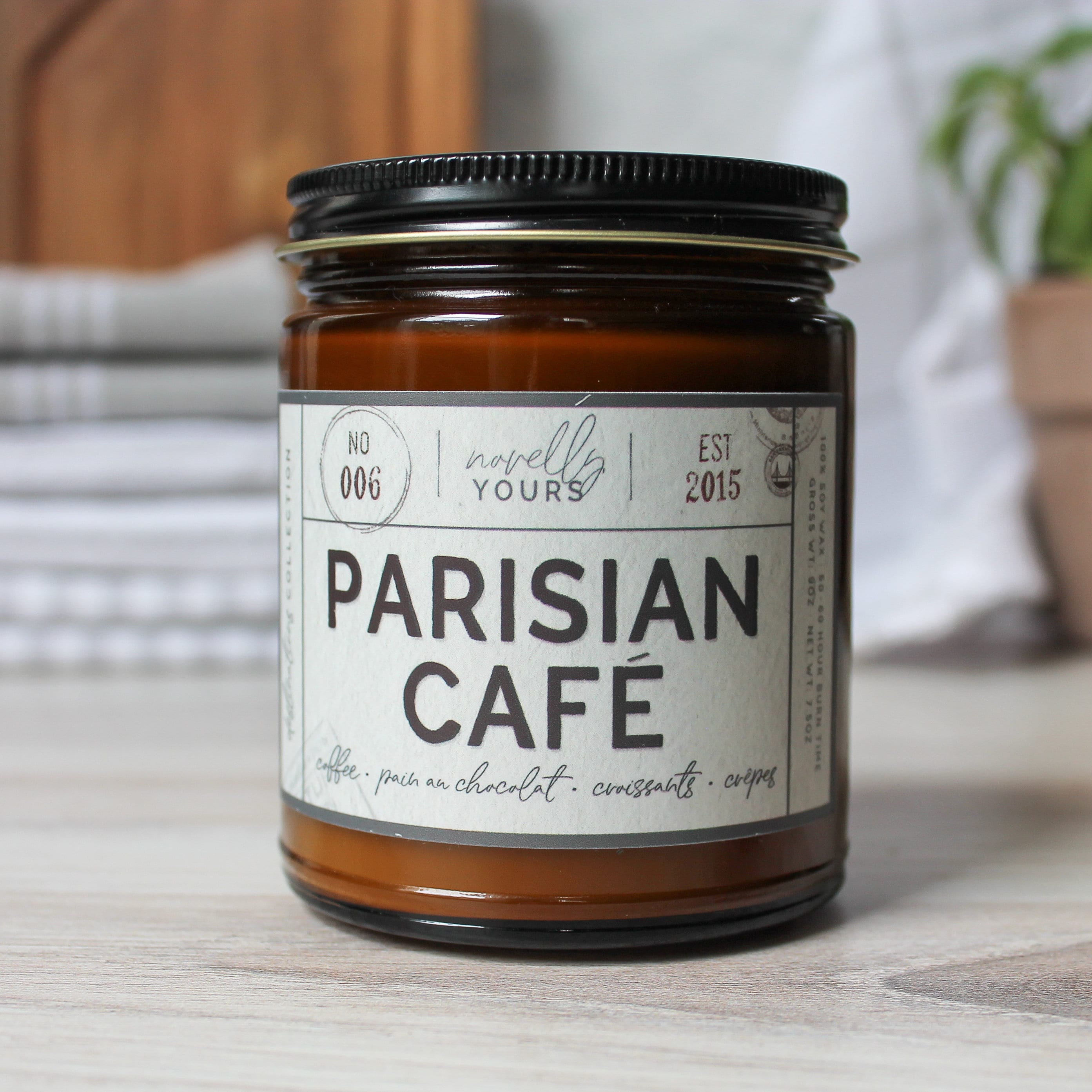 Parisian Cafe · Paris, Frankreich unter dem Thema Kaffee Duftkerze