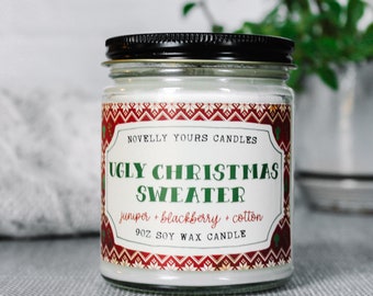 Ugly Christmas Sweater · winter & holiday scented candle