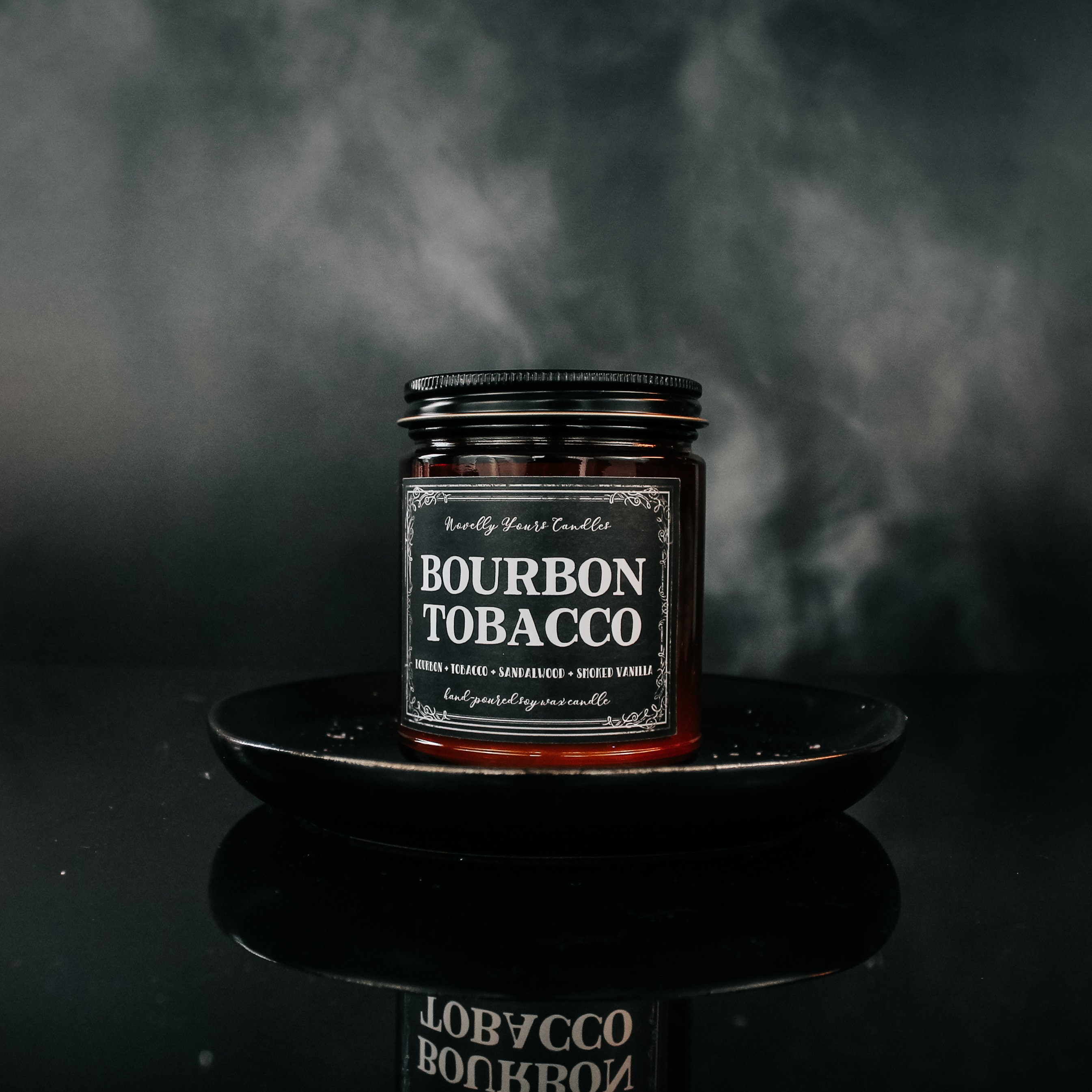 bourbon tobacco candle Bourbon Tobacco · Moody Scented Candle - Whiskey, Tobacco, Sandalwood -  Unisex Fragrance