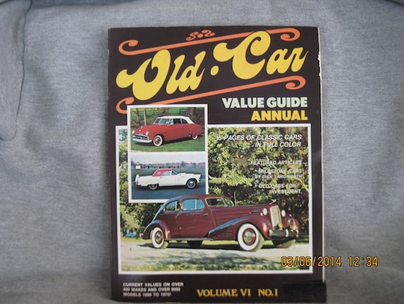 Old Car Values >> Old Car Value Guide Volume Vi No 1 Old Car Values >> Old Car Value Guide Volume Vi No 1