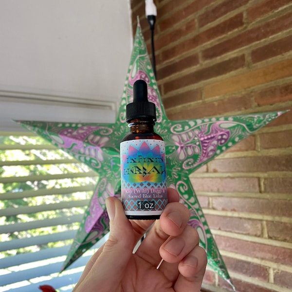 Wild Klip Dagga and Egyptian Blue Lotus 1:1 Tincture Vegetable Glycerin Based Vegan Alcohol Free