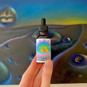 Wild Klip Dagga Tincture Leonotis Nepetifoli Glycerite Flower Petals Only Vegetable Glycerin Based Peru Vegan Alcohol Free