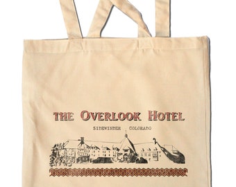 The Shining Overlook Hotel Shopping Tote Bag Horror  Room 237  70s Movie  Kubrick Stephen King  Redrum