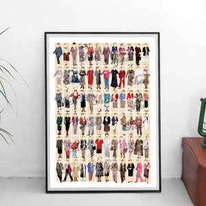 Murder She Wrote Vol. 2  JESSICA FLETCHER  Wall Art Print , Angela Lansbury , 80s , 90s , Fashion , Cabot Cove , TV Show , Murder
