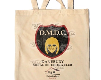 Detectorists Vintage Shopping Tote Bag Comedy  TV Show Danebury