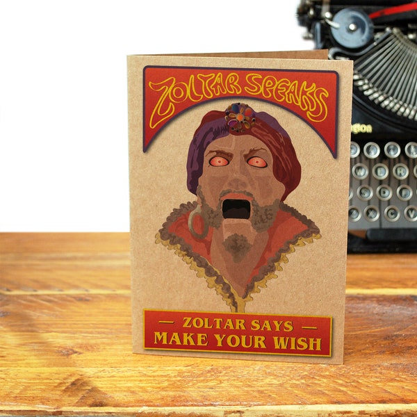 Zoltar Speaks - Big - General Greeting Card - Recycled - Tom Hanks - Classic - 80s Movie