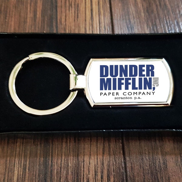 Dunder Mifflin - Porte-clés - Porte-clés - Le bureau - Scranton - Série TV - Comédie - C'est ce qu'elle a dit