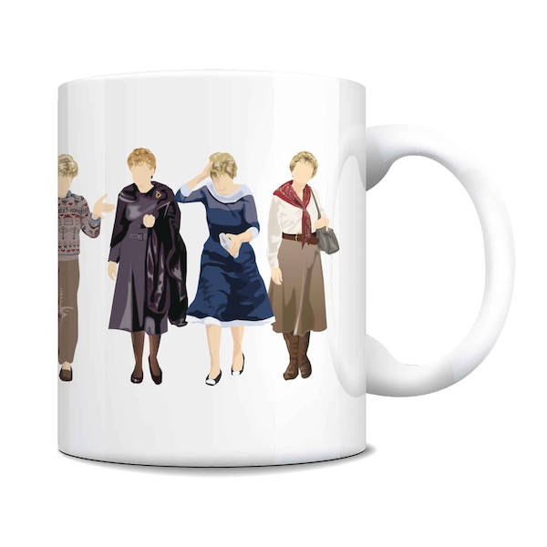 Jessica Fletcher - Murder She Wrote - Coffee Mug 2 - Cabot Cove - 80s - 90s - TV Show  - Sleuth - Fashion