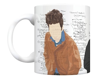 Bob Dylan - Coffee Mug - The Times they are a Changin - Like a Rolling Stone - Blowin in the Wind - Song Lyrics - 60s - Folk Music