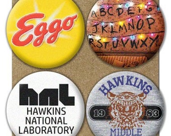 Button Badge Eleven Stranger Things Collectable Pin Badge Jackets Bags Badges Button Badge Eleven Stranger Things Collectable Pin Badge Jackets Bags Badges