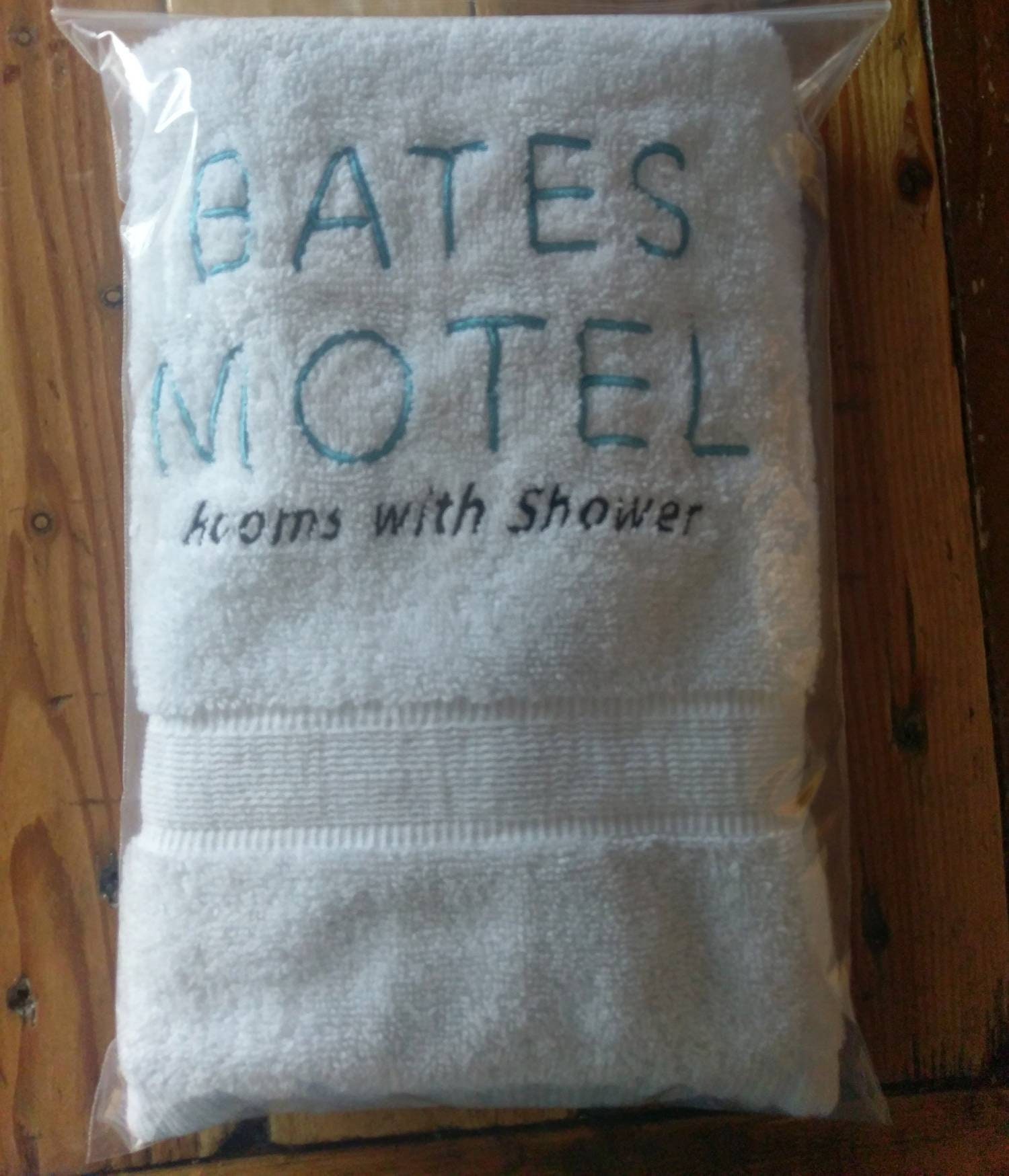 Bates Motel Bathroom Hand Towel Psycho Horror / Drama TV Etsy
