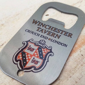 Winchester Tavern  Bottle Opener Shaun of the Dead Horror Comedy Movie  Zombies London  Pub  Beer Movie Memorabilia