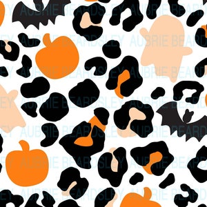 Leopard Print Svg, Leopard Svg. Cheetah Svg, Pumpkin SVG, Halloween SVG, Ghost Png, Pumpkin Clipart, Thanksgiving Svg, DIY Crafts Gift Ideas image 1