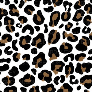 SVG Cut Files Leopard CRICUT Cheetah Print Svg Png Digital - Etsy