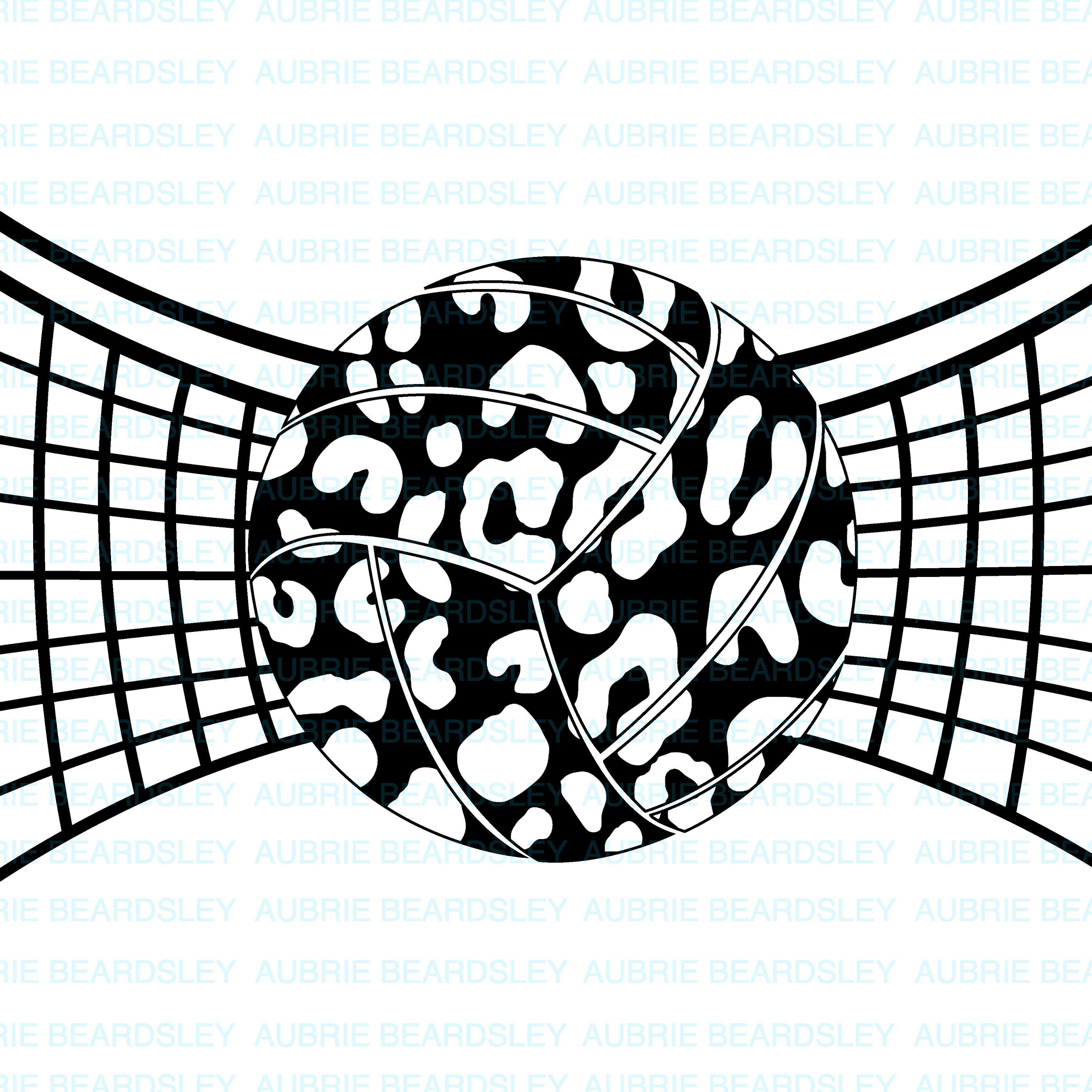 Volleyball SVG Leopard Svg Volleyball Svg Files Volleyball Etsy