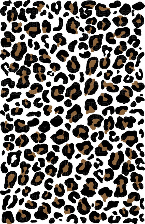 Png Cheetah Print Svg Digital Downloads for Cricut /& Silhouette Leopard CRICUT SVG Cut Files