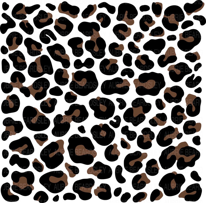 Download Leopard SVG Cricut Cut Files Silhouette Cut Files Leopard | Etsy