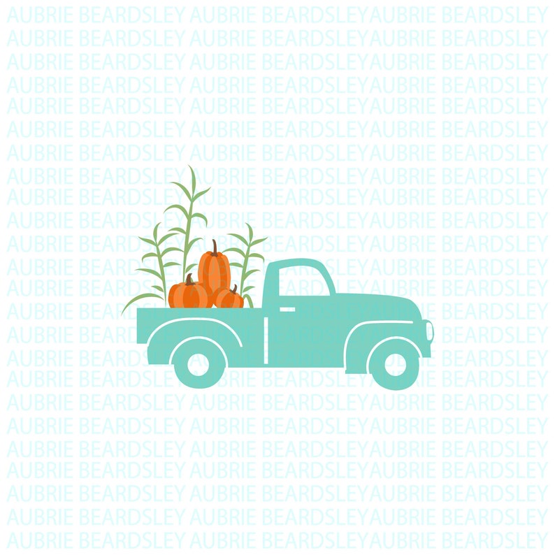Download Vintage Truck Svg Harvest Svg Pumpkins Svg Corn Svg | Etsy