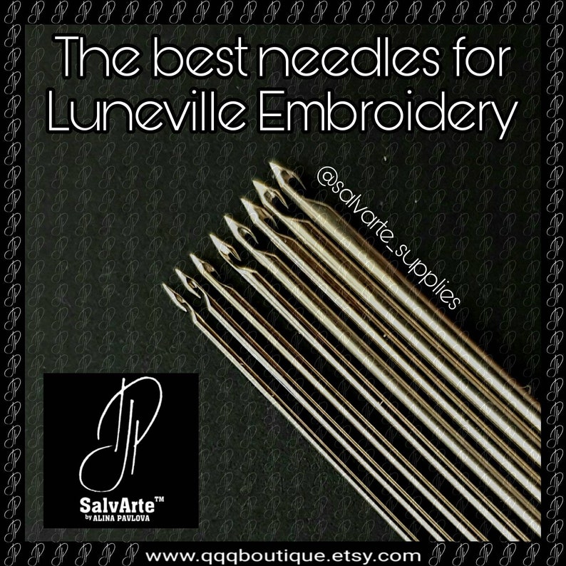 Original Tambour Beading Embroidery Needle Hook Crochet De Etsy