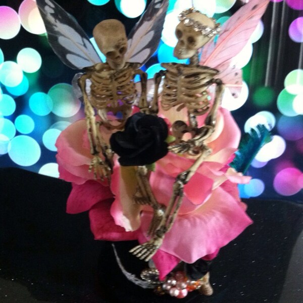 Hand made mini top hat, Eternal Love
