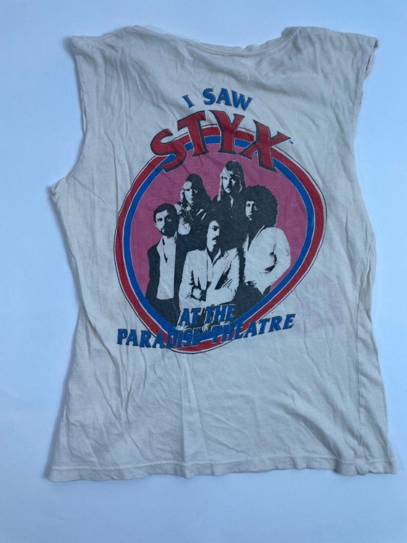 1981 Styx Paradise Theater Baseball T-Shirt by Styx main image 0