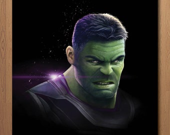 Hulk Endgame Art Print