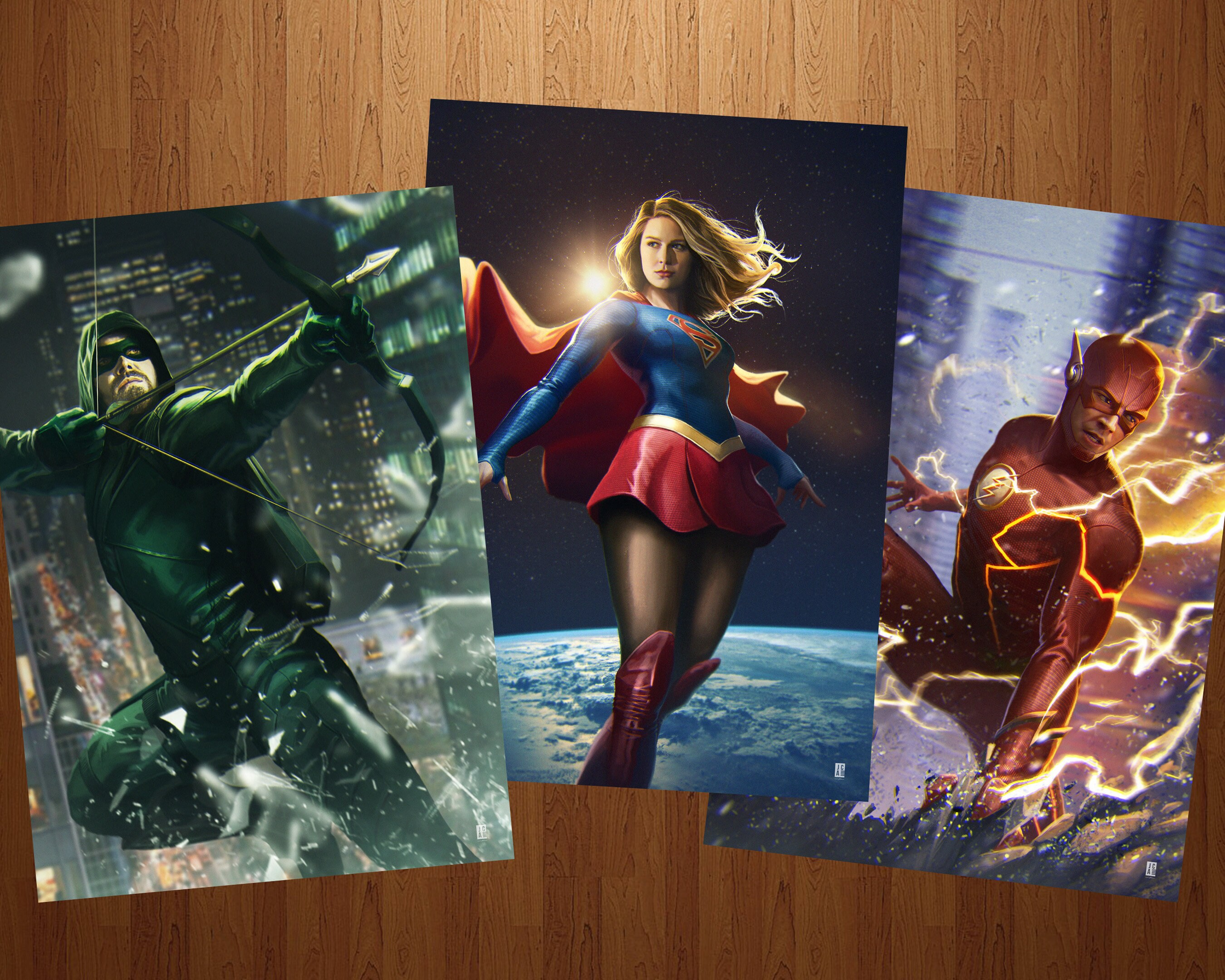 The Arrowverse All Dc Cw Shows Arrowverse Cw Television Shows DC