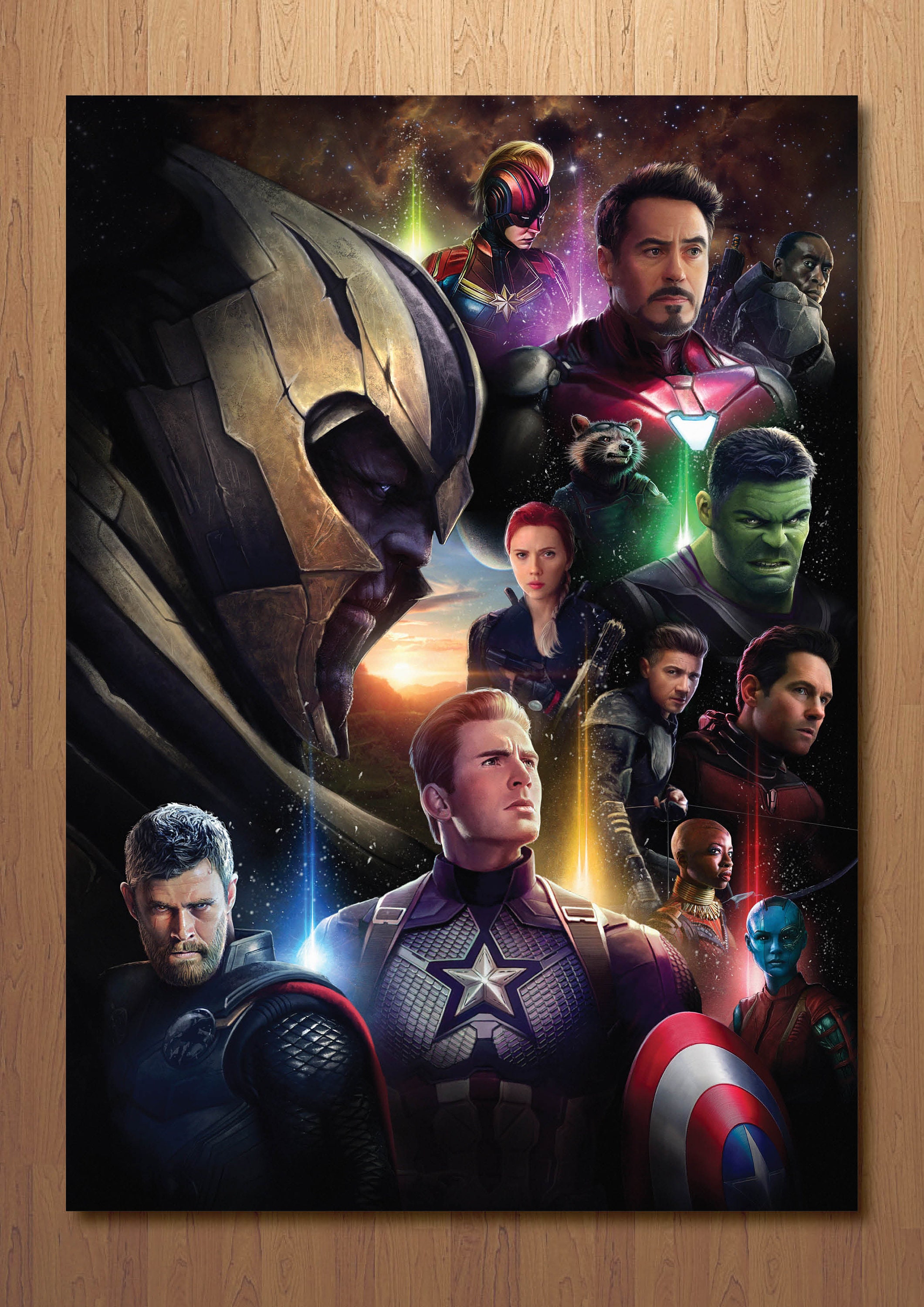 Jackson Caspersz - Avengers Endgame Movie Poster