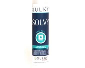 SULKY® SOLVY, 25cm x 10m - wasserlösliche Folie zum Auflegen und/oder Unterlegen von Stoffen