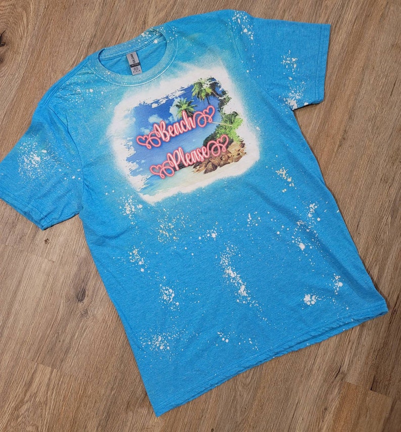 Beach bleached shirt