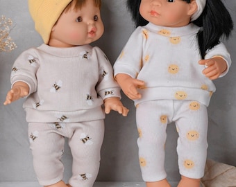 32-36 cm Minikane doll | 2 pcs set with flowers or bees | Minikane doll clothes, Vêtement poupée paola reina, Puppenkleidung