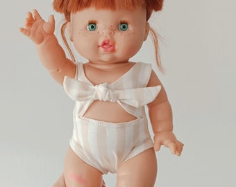 32-34 cm Puppe Minikane Badeanzug oder Badehose | Miniland Puppenkleidung, Vêtement poupée paola reina, Puppenkleidung,