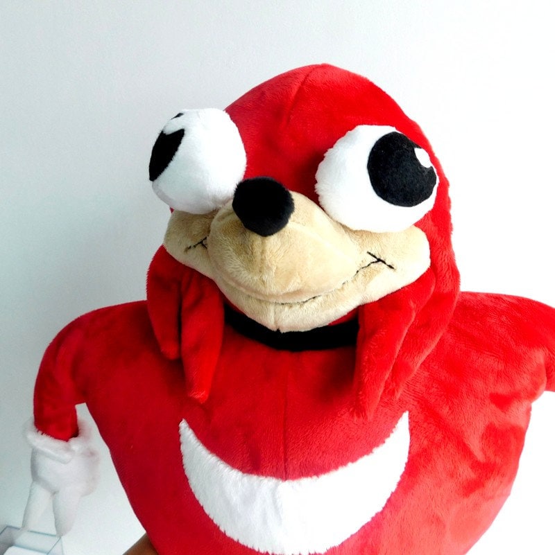 Ugandan Knuckles plush toy Ugandan warrior | Etsy