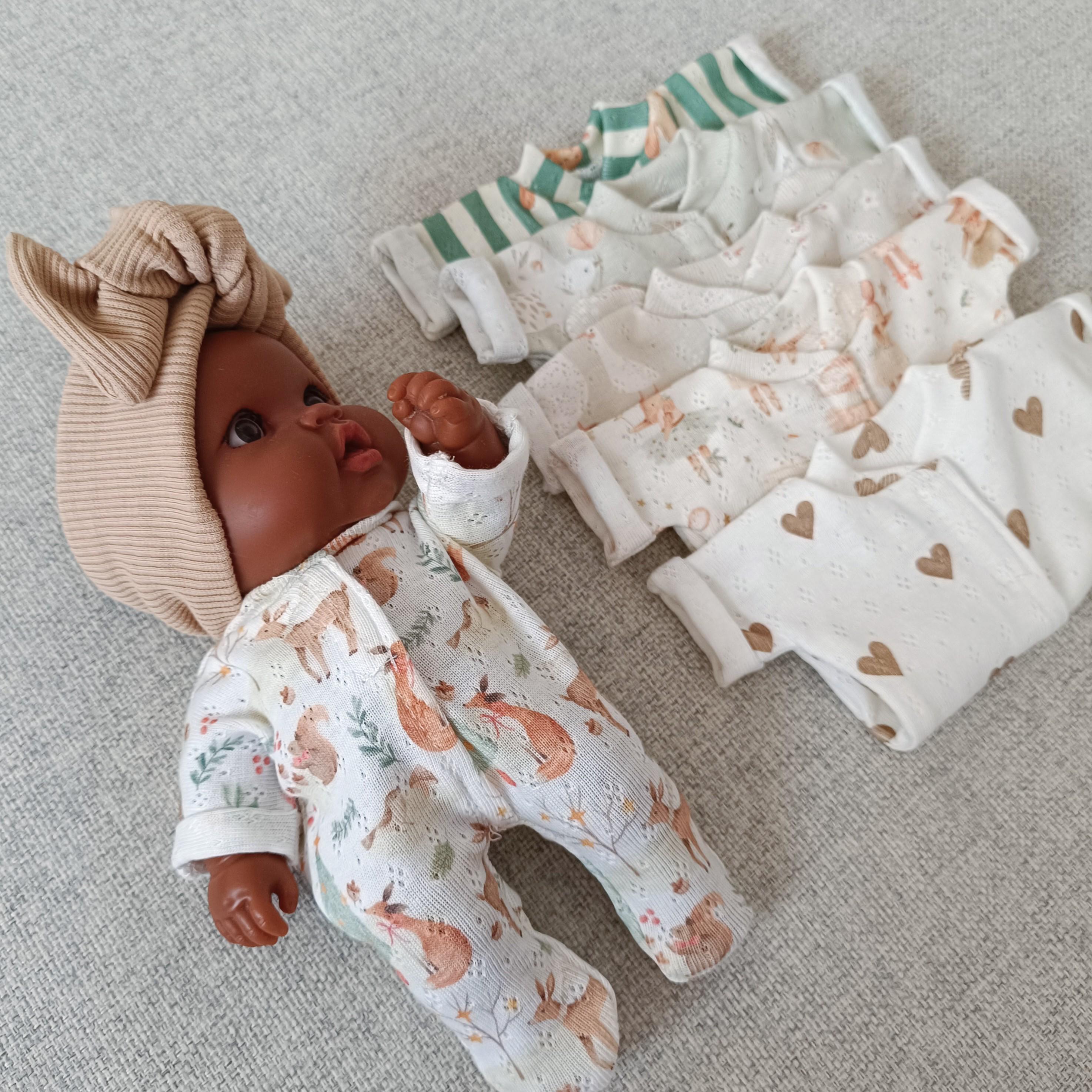 Tenue Pour Poupée 38-40 Cm - Legging + Chemisier + Petit Sac - Neufs, Réf. 55