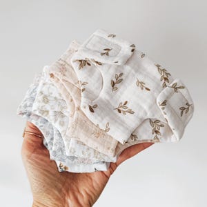 Puppenwindel: 100% Baumwolle, passend für Minikane 32-34 cm