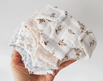 Pannolino per bambole in mussola: 100% cotone, adatto a Minikane 32-34 cm